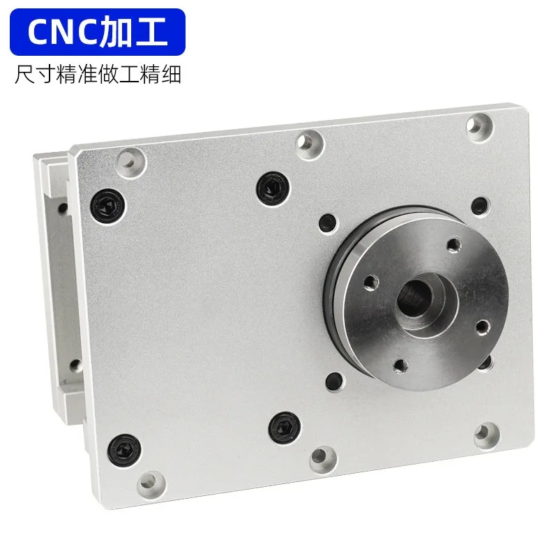 Hollow Rotary Platform Indexing Table 57 42 Stepper Servo Motor Reducer Electric Angle Rotating Worktable