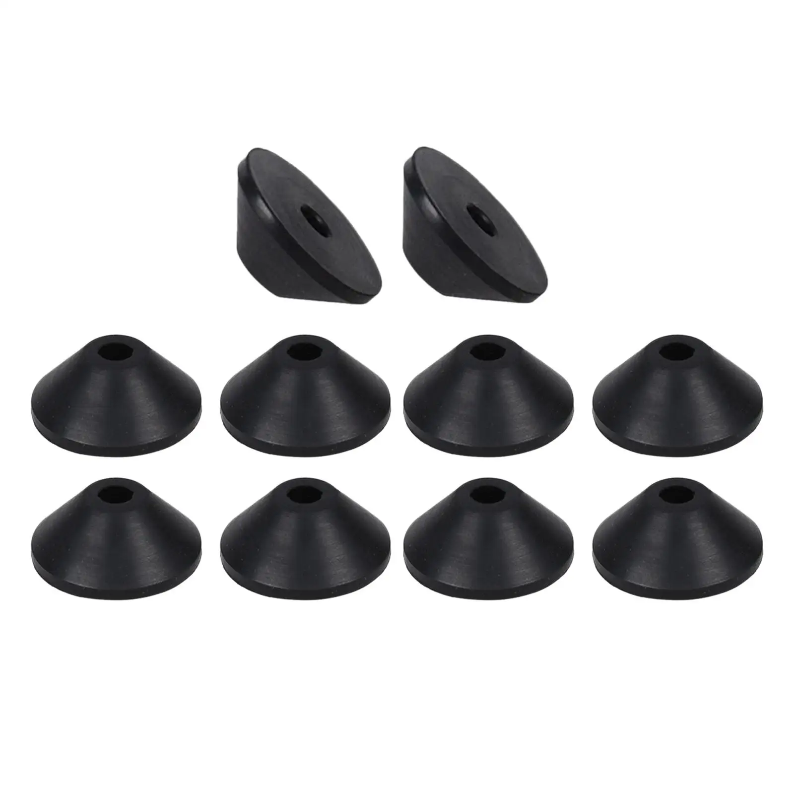 10Pcs Toilet Water Tank Sealing Gaskets for Fixing Loose Seats Bathroom
