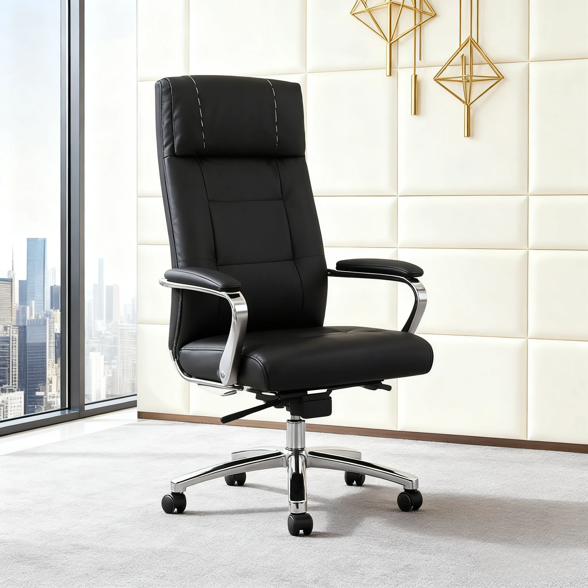 

Chair Swivel Recliner Comfy Mobile Executive Office Chair Bedroom Study Gaming Breathability Chaise De Bureaux Chair Furniture