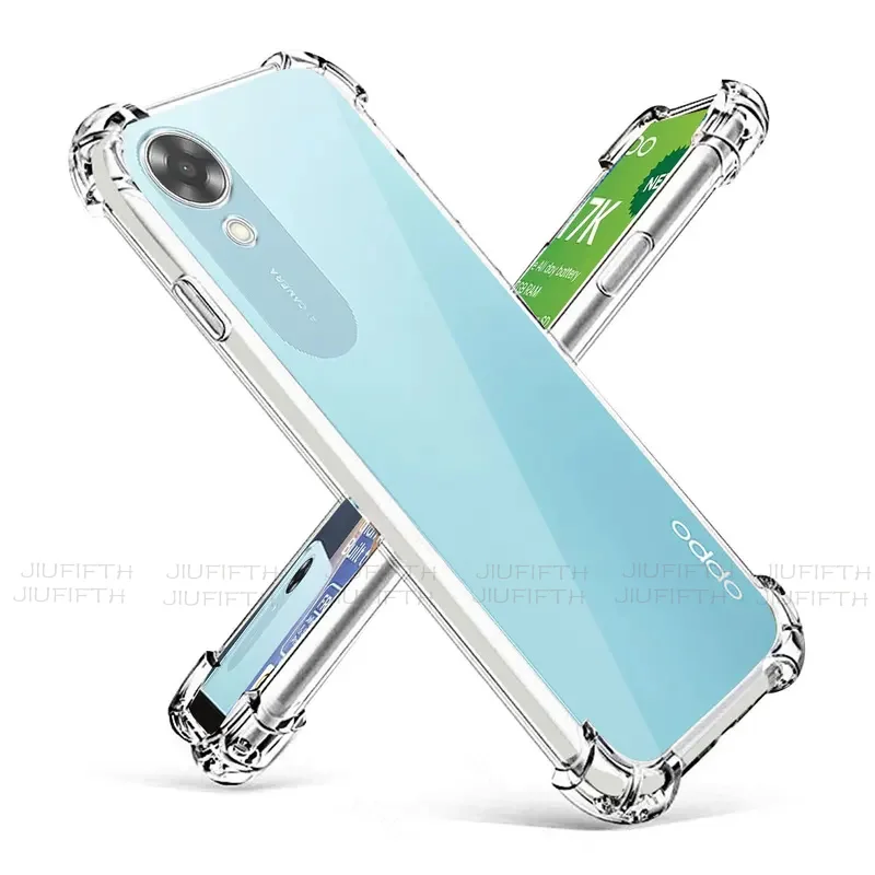 Transparent Funda Cover For OPPO A17K Case 2022 Clear Shockproof Silcone Soft Phone Cases Coque On Appo Apo Arro Orro A17 A 17 k