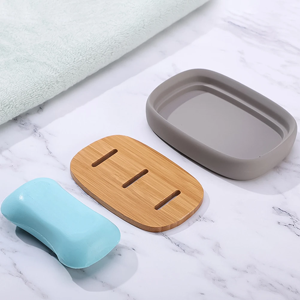 

1Pcs Box Practical Holder for Bathroom Sink Extend Soap Life Portable Travel Use Assorted Colors