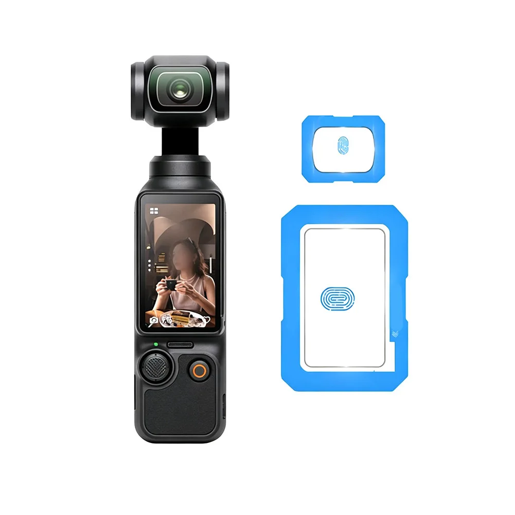 

3 Pcs Screen Protector Tempered Glass HD Anti-Glare Technology Screen Lens Protector For DJI For Osmo Pocket 4 With Parts