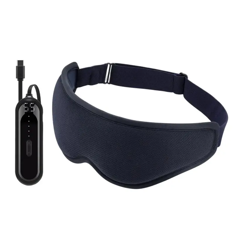 ABIT Reusable Electric Heating Eye Mask Steam Eye Massager For Sleeping Anti-Dark-Circle Eye Care Puffiness Patch