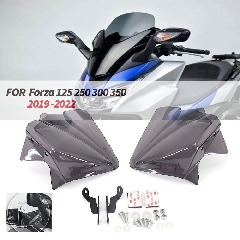 

FOR HONDA FORZA Forza 125 250 300 350 Motorcycle Windshield Wind Deflector WindScreen HandShield Handguard 2019 2020 2021 2022