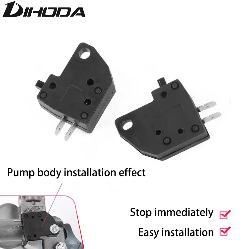 Universal Motorcycle Right/Left Front Brake Stop Light Switch Press Button For Honda Suzuki Yamaha Spare Parts