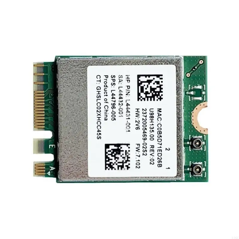 Scheda WiFi RTL8822CE 2.4/5GHz Bluetooth5.0 Scheda rete compatibile 802.11ac IPX D5QC