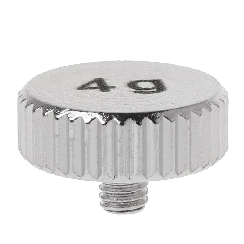 قطع غيار الأدوات الكهربائية المعدنية ذات الوزن الدوار 4G لـ SL1200 SL1210 MK2 3 5 M5G Stylus DJ، فضي