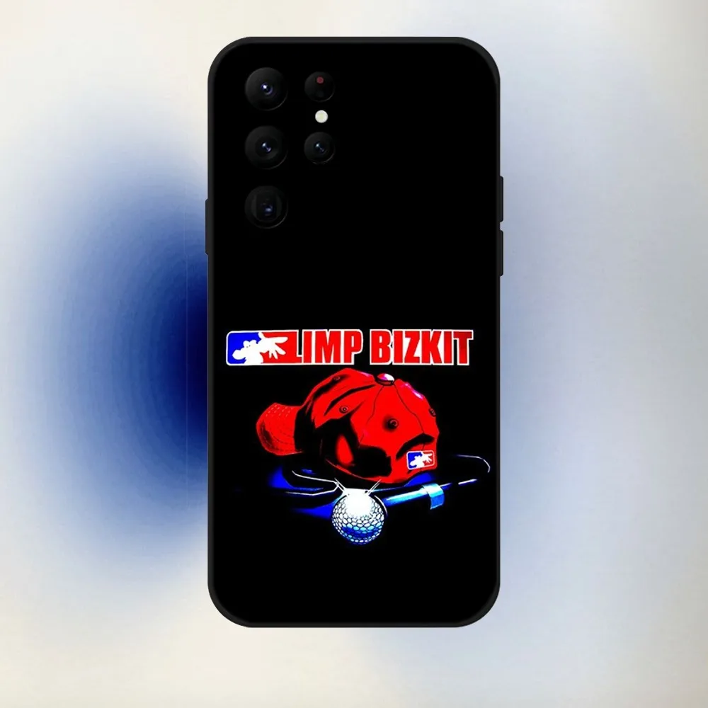 Band L-Limp Bizkit  Phone Case For Samsung S24,23,22,30,21,10,9,Ultra,Plus,Lite,FE,5G Black Soft Case