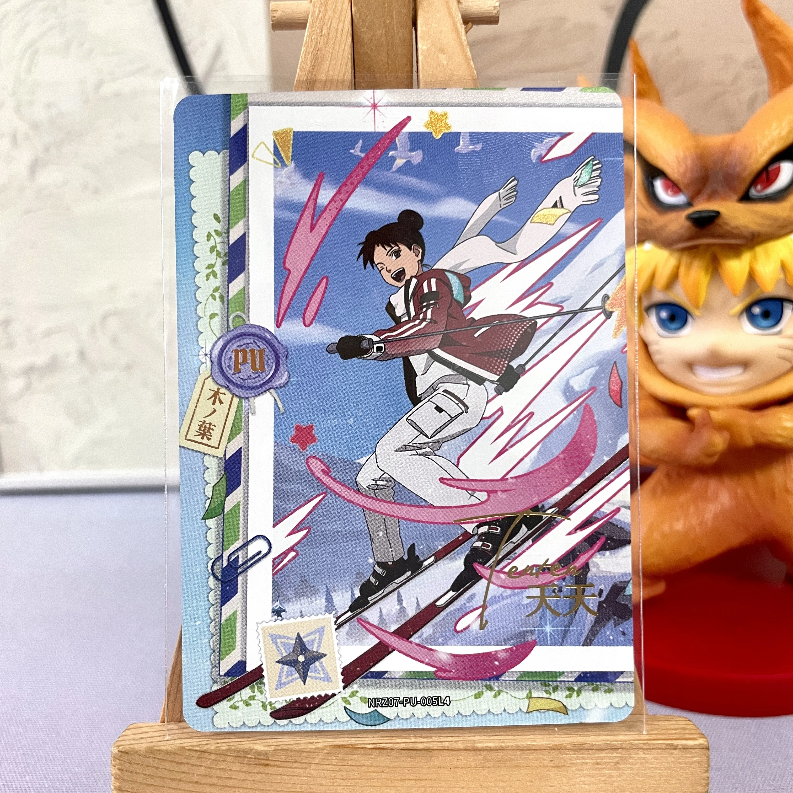 KAYOU بطاقة الأصلي ناروتو PU 01-08 سلسلة جديدة T4W7 أنيمي بطاقة ساكورا اوتشيها جمع بطاقة عيد ميلاد الاطفال لعبة لعبة هدية