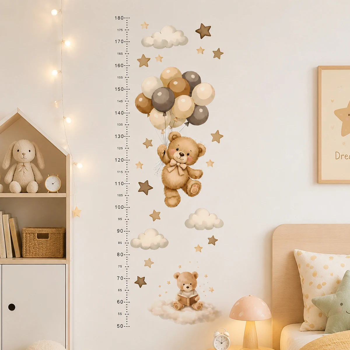 Bohemia Cute Bear Height Chart - огляд і ціна Baby Nursery Furniture