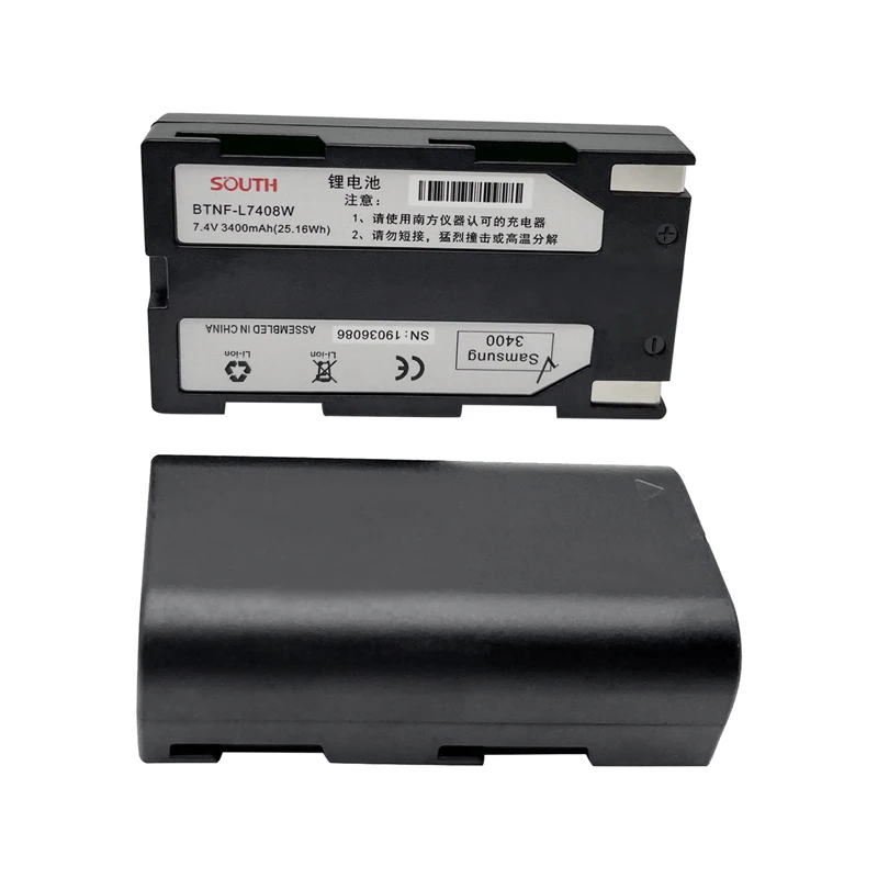 3400mAh بطارية لجنوب 9600 S82 سلسلة نظام تحديد المواقع S82 S86 S82T S86T GNSS RTK BT-L7408W سعة كبيرة بطارية ليثيوم أيون 7.4 فولت بالجملة