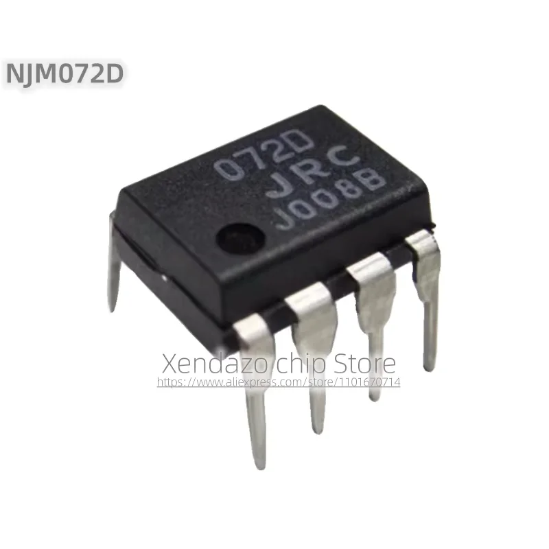 10pcs/lot NJM072D JRC072D 072D DIP-8 package Original genuine Operational amplifier chip