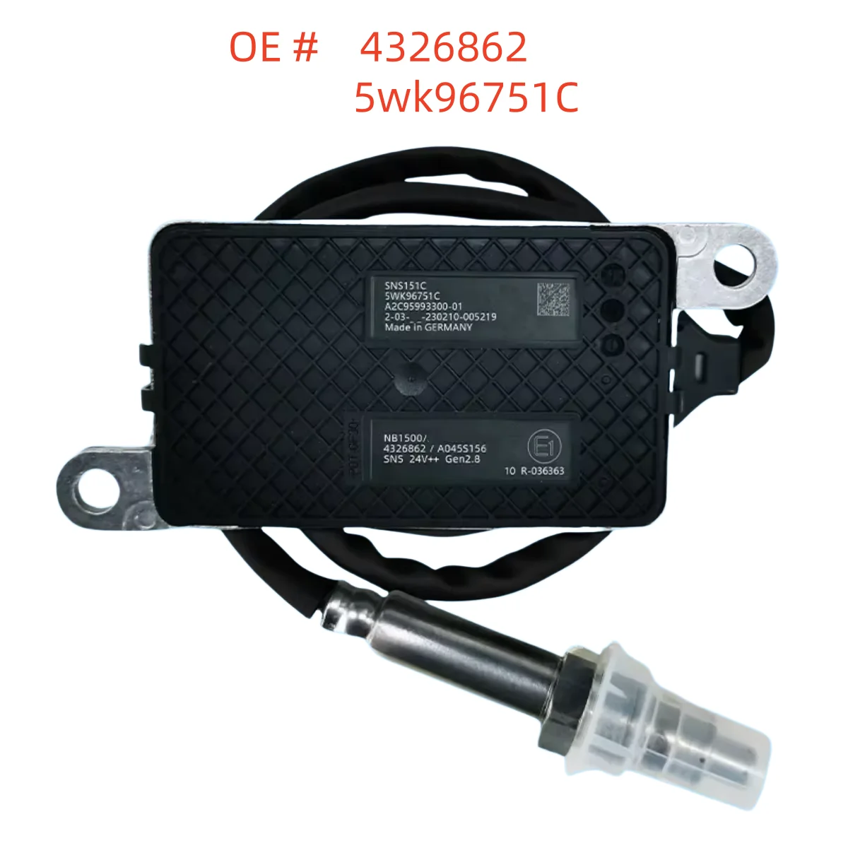 

High quality Brand New 4326862 5wk96751C truck nox nitrogen oxygen sensor for Cummins