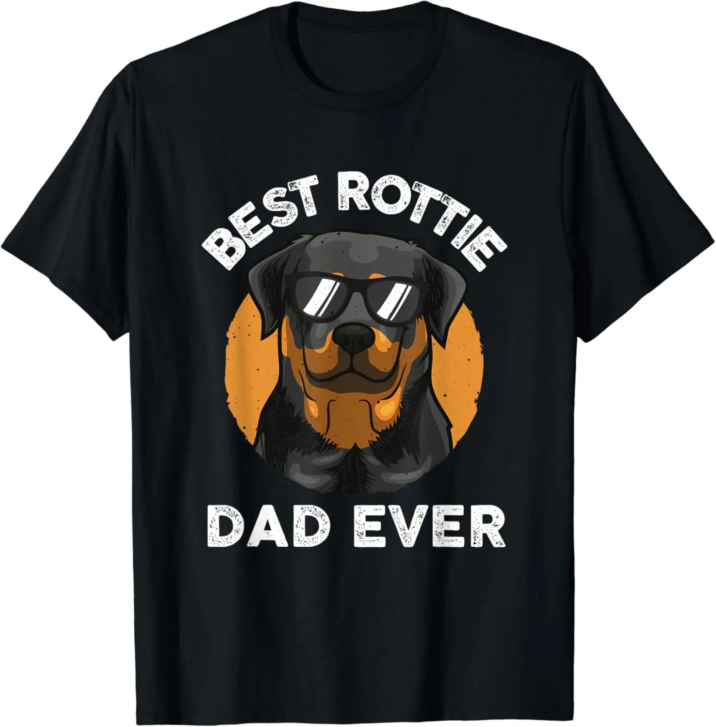 

Funny Rottweiler Dad Design For Men Grandpa Rottie Dad Quote T-Shirt