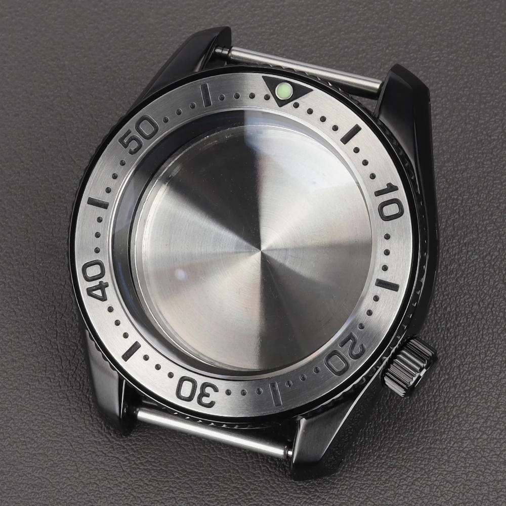 42mm 316L Stainless Steel Watch Case AR Sapphire Glass for SPB185/SPB187 NH35 NH36 NH38 Movements Watch Repair Parts 28.5mm Dial