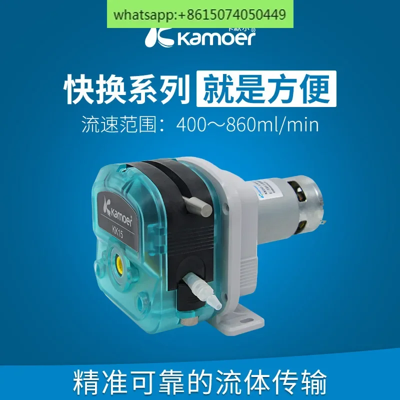 Micro peristaltic pump automatic self-priming 12v small circulating pump 24v large flow booster pump bass .