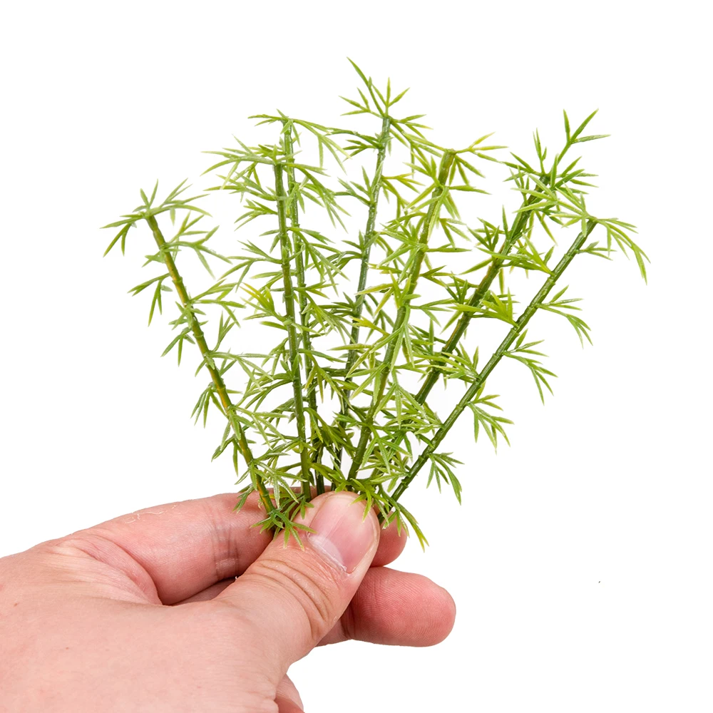 Miniature Bamboo Tree Model miniature Plant Materials For Diorama Train Modes Sand Table/HO Railway Scene Layout Diorama Kits