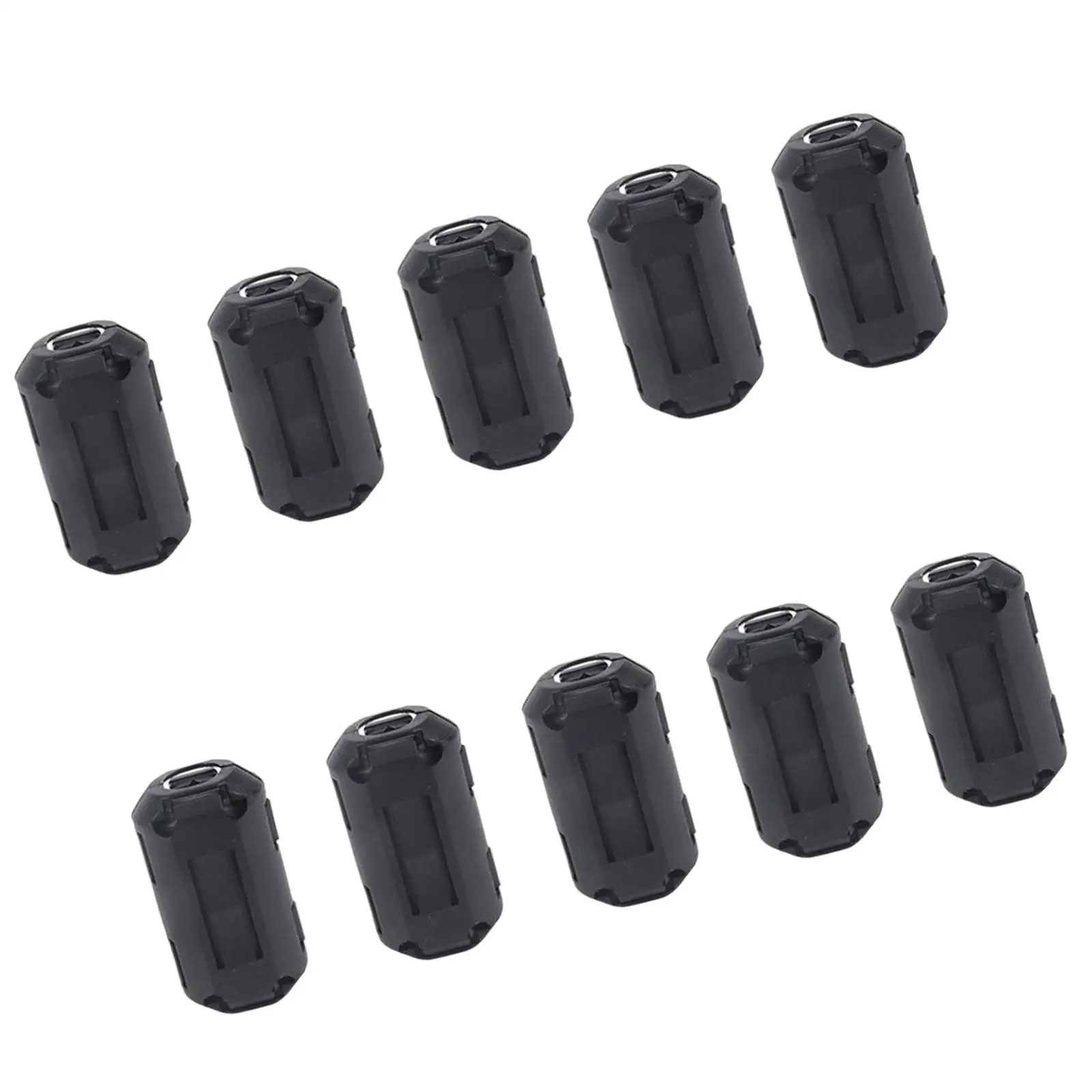 10Pcs 13mm Ferrite Core Rings Bead Filter Audio Cable USB Cable Filter Clip