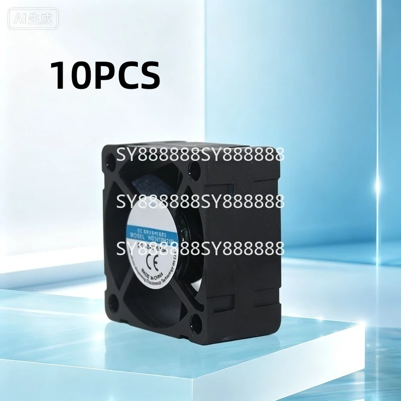 10PCS New 3015 DC Cooling Fan For 5V 12V 24V 30*30*15MM High Speed Ball Bearing 3CM 2‑Wire Axial Fan