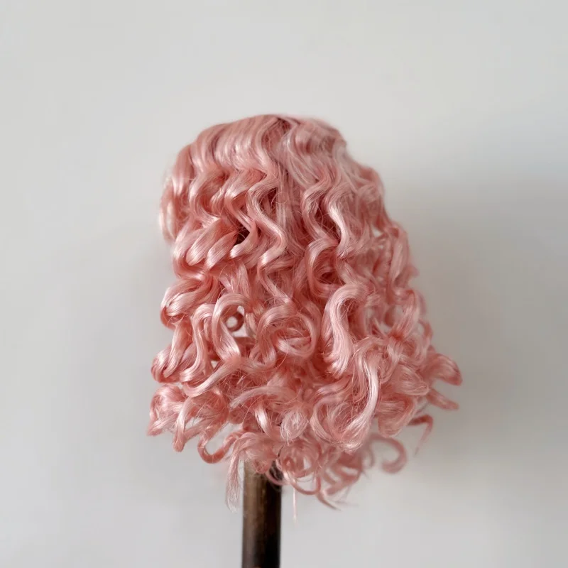 JD073 Wszystkie rozmiary Długie kręcone peruki BJD Hurtownia Syntetyczna peruka dla lalek moherowych Hurtownia włosów Najlepsza sprzedaż akcesoriów