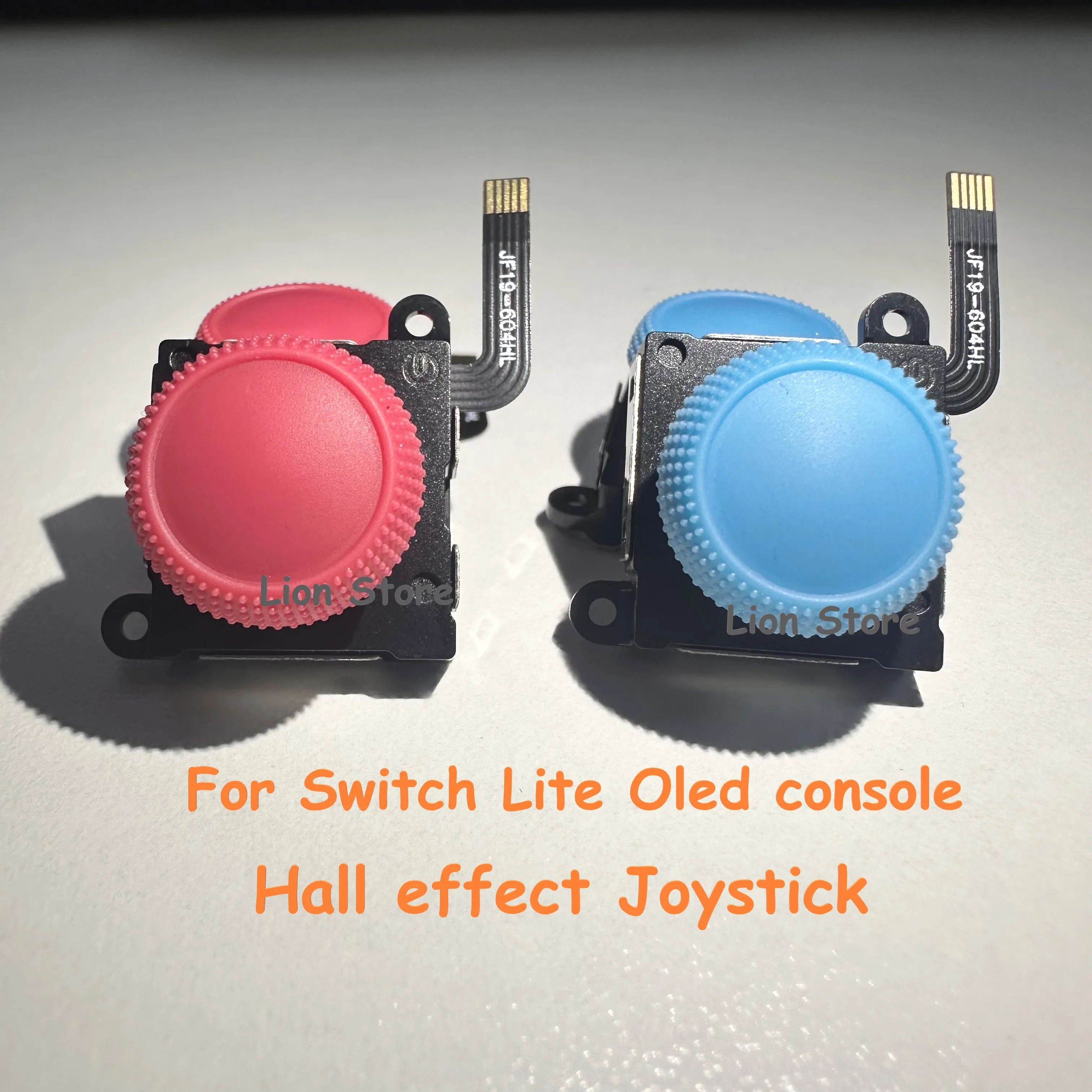 4pcs-100pcs/lot Hall effect Joystick 3D Analog Stick For SWITCH joycon No soldering or wiring Chip calibration No delay No drift