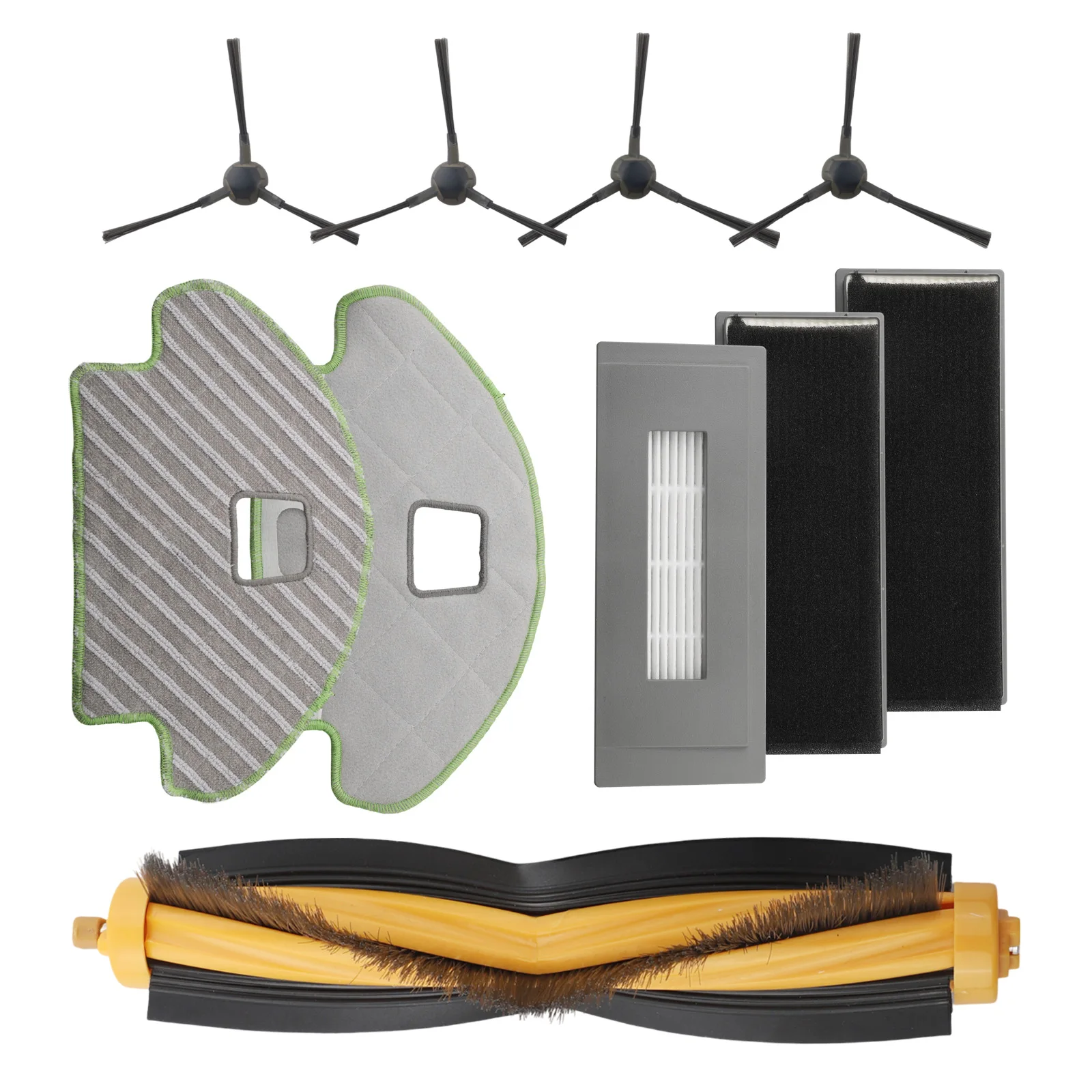 Home Cleaning Solutions Robot Vacuum Cleaner Accessories Appliance Main Brush Filter Set Corner And Edge Cleaning