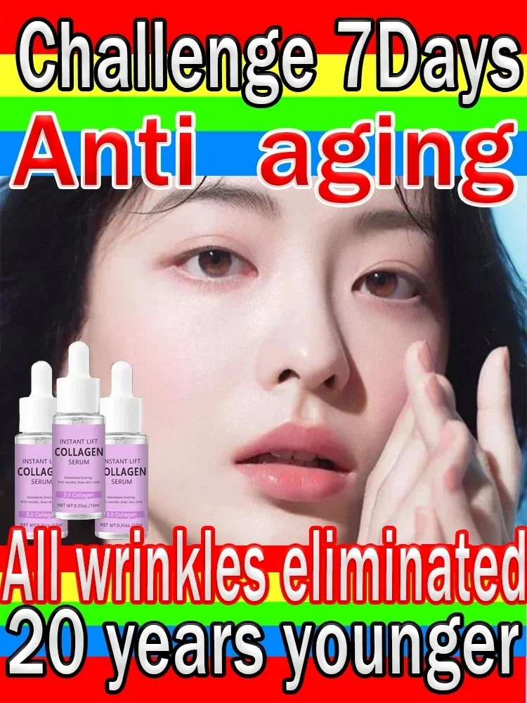 

Collagen Face Serum Wrinkle Removal Anti Aging Hyaluronic Acid Forehead Fine Lines Lifting Facial Serum Skin Care Beauty