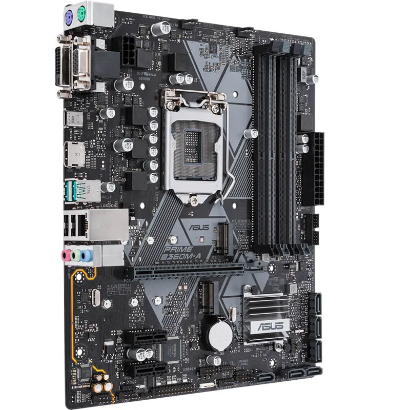 Asus PRIME B360M-A con placa base de escritorio Intel B360 LGA 1151 Micro-ATX