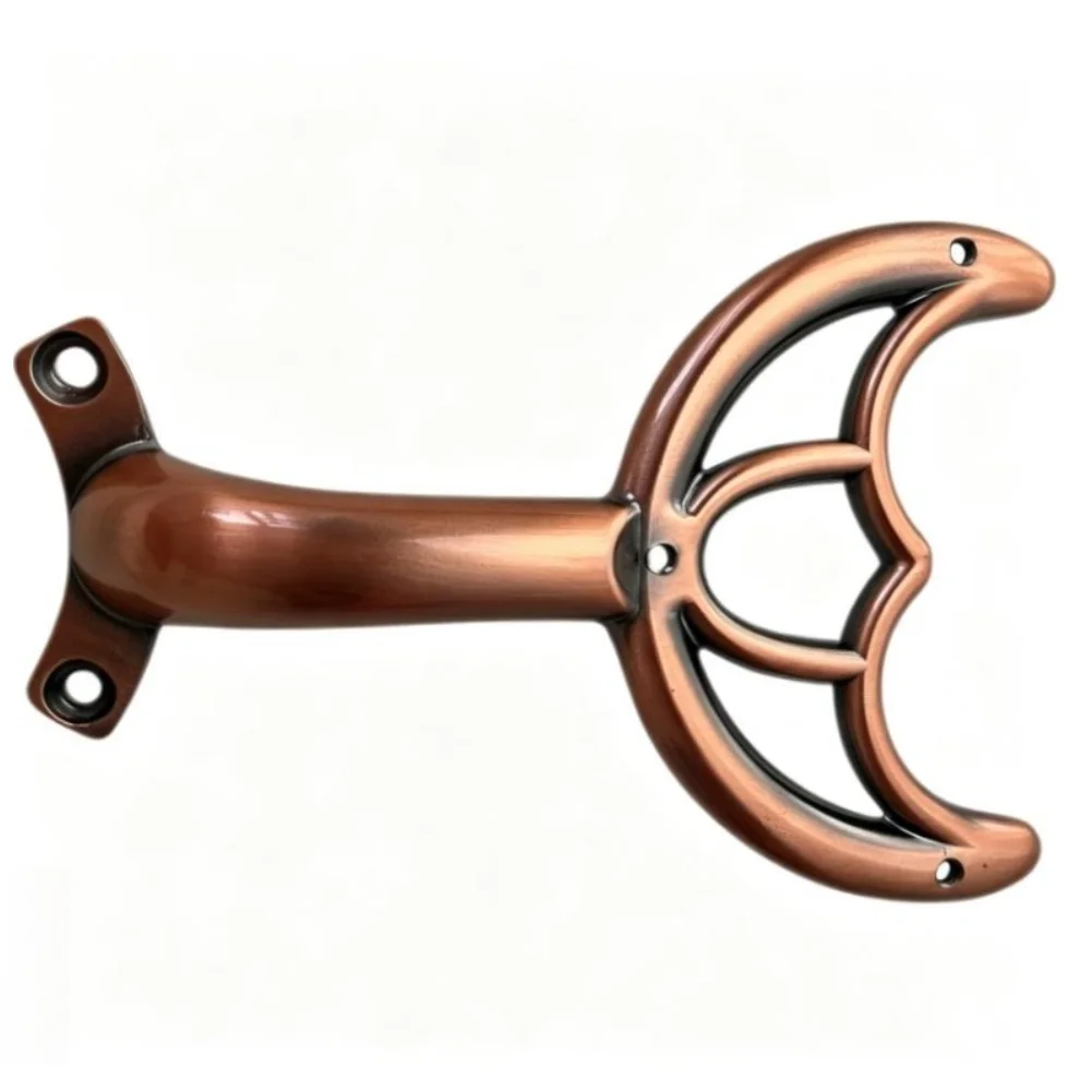 Zinc Alloy Fan Vane Bracket Designed for 52 Inch Ceiling Fans with 99mm 70mm 70mm Hole Spacing and Dual 6mm Motor Mounting Holes