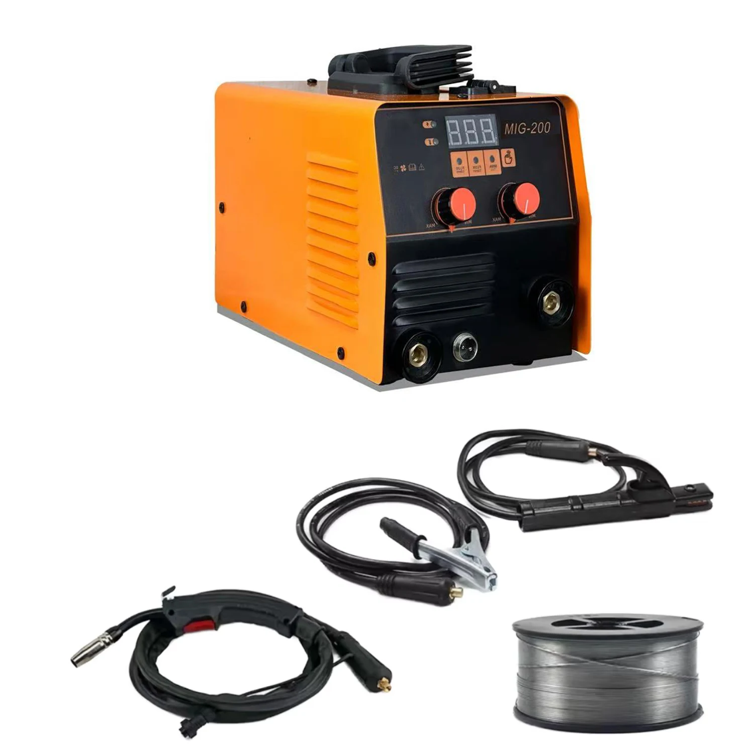 SIOGEE MIG-200 High-Power Inverter Welder Stainless Steel Plates  less 220V 4.5KVA 60% Cycle 1.0mm Wire 3-Year