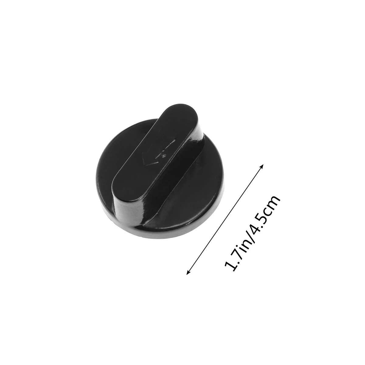 

4 pcs Rotary Switches Stove Accessories Gas Knob Kitchen Handles Round Plastic Replacement Cooker Plate Durable Long Lasting Use
