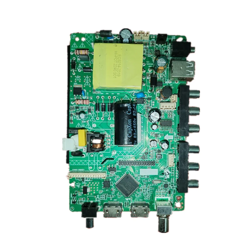 ZP.S53.818R00   Three in one TV motherboard, tested, physical photo, for 2av 50--85V 700ma  45w 1