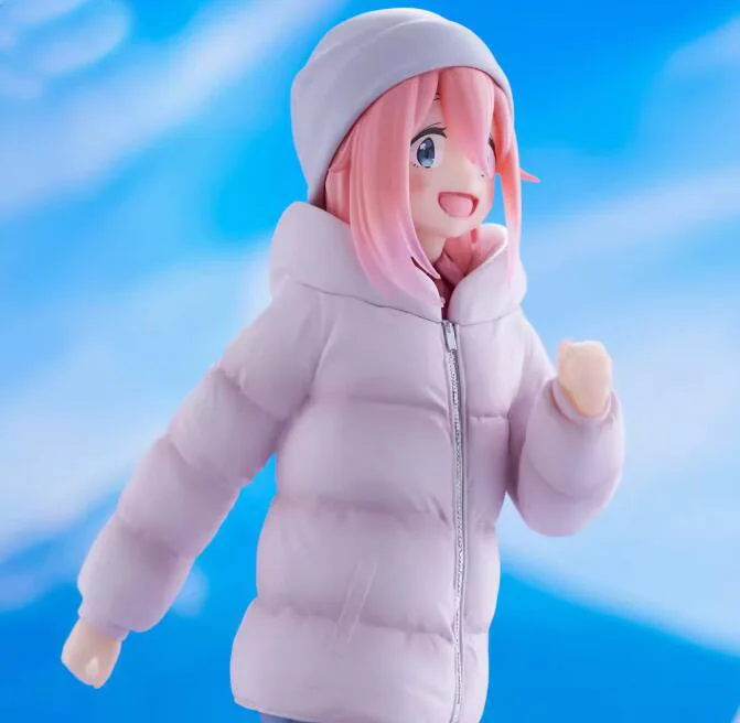 No box 2024 In stock Japanese original anime figure Kagamihara Nadeshiko Winter clothing action figure collectible model toys