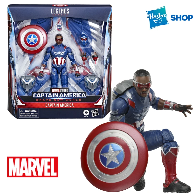 New Hasbro Marvel Legends Series: Captain America (Captain America: Brave New World) Action Figures Boys Birthday Gift