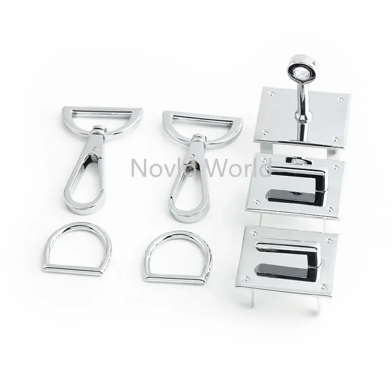 1/4/10Sets Durable Brand Metal Turn Locks For Women Handbags Purse Tote Bags Clasp Closure Buckles DIY Hardware Accessories