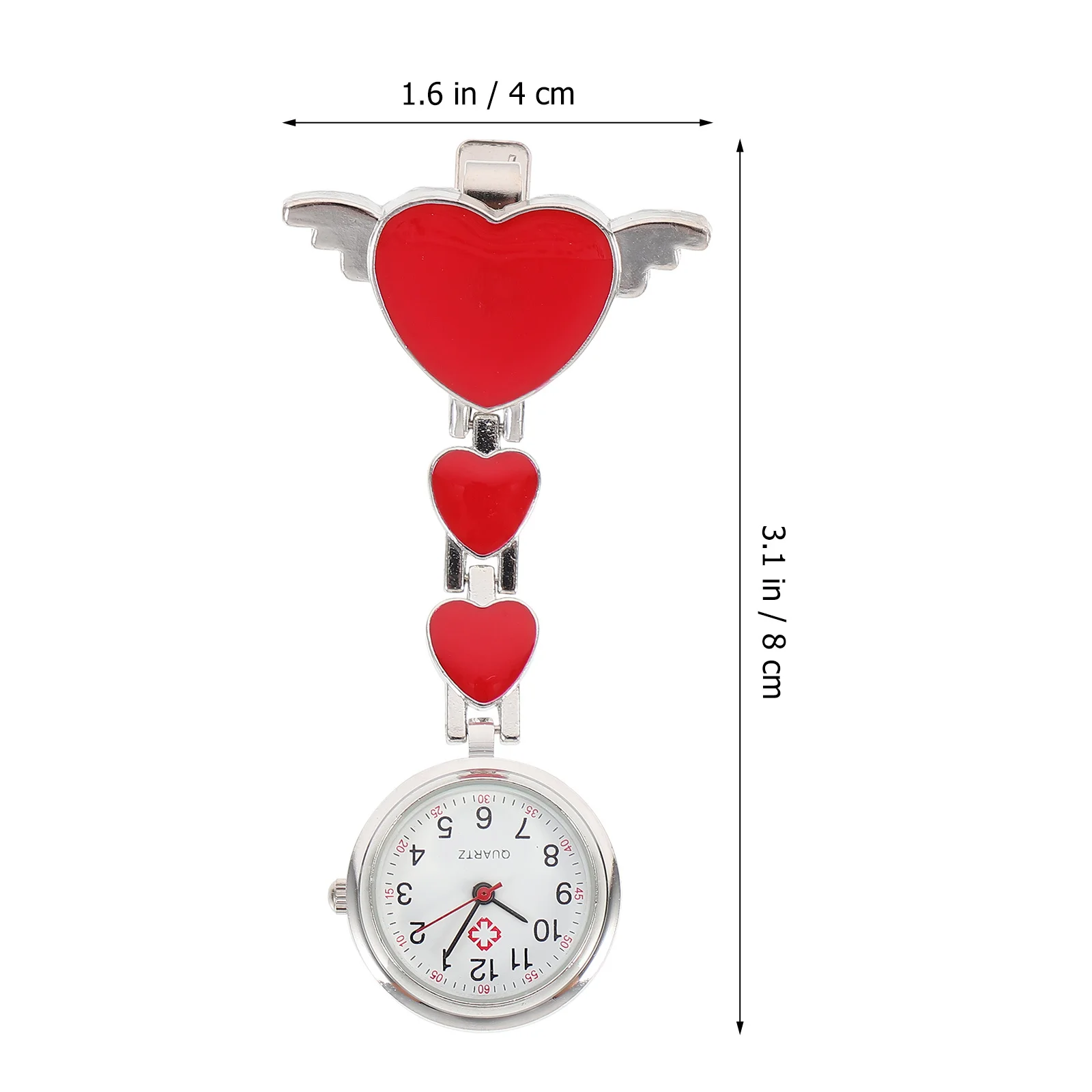 ساعة ممرضة ساحرة، ساعة جيب معلقة عصرية للأطباء والطلاب والممرضات، ساعات ممرضة سهلة الاختيار للنساء