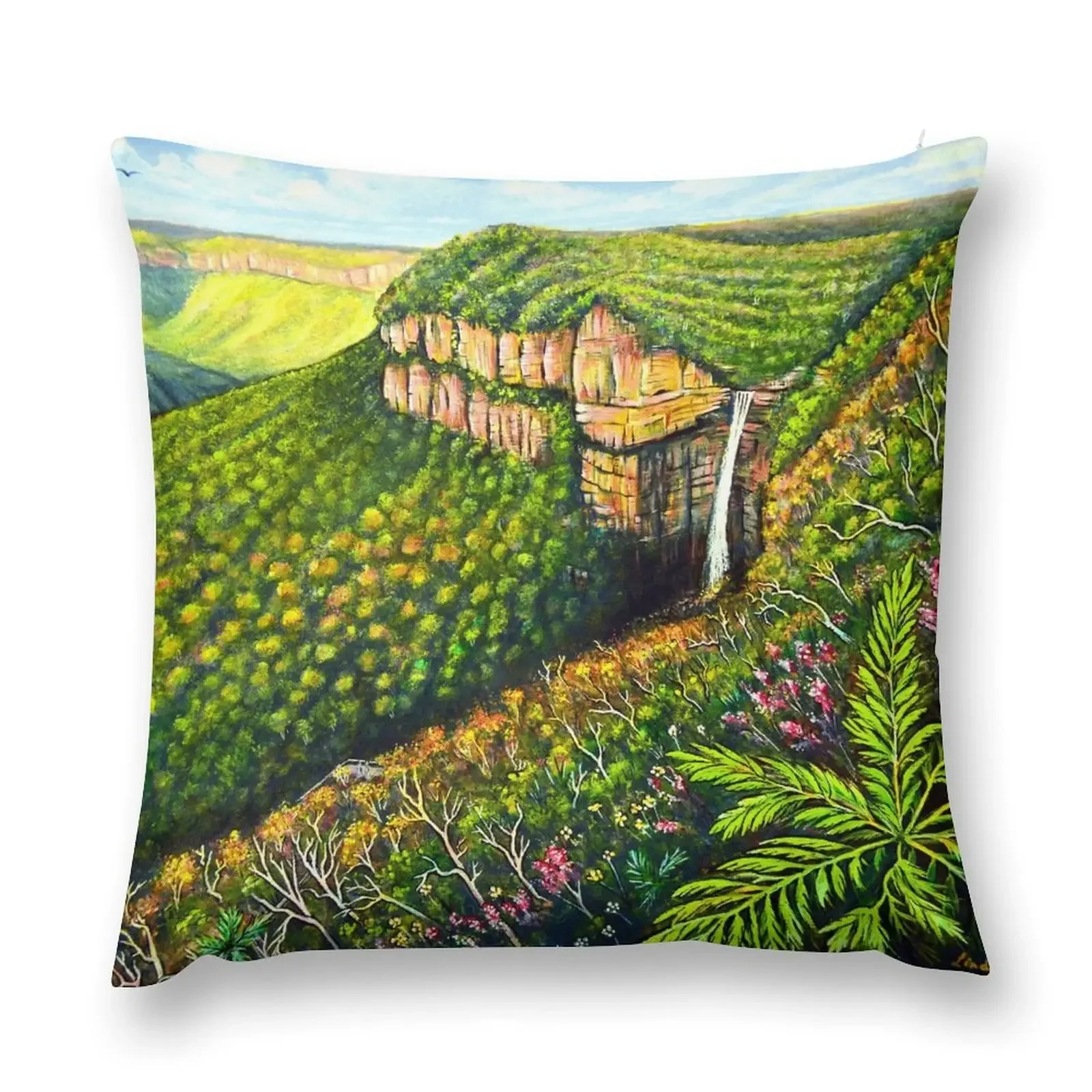 Govetts Leap Lookout Blue Mountains Throw Pillow Sofa Cover Pillow Case Throw Pillow Covers Decorative pillowcase