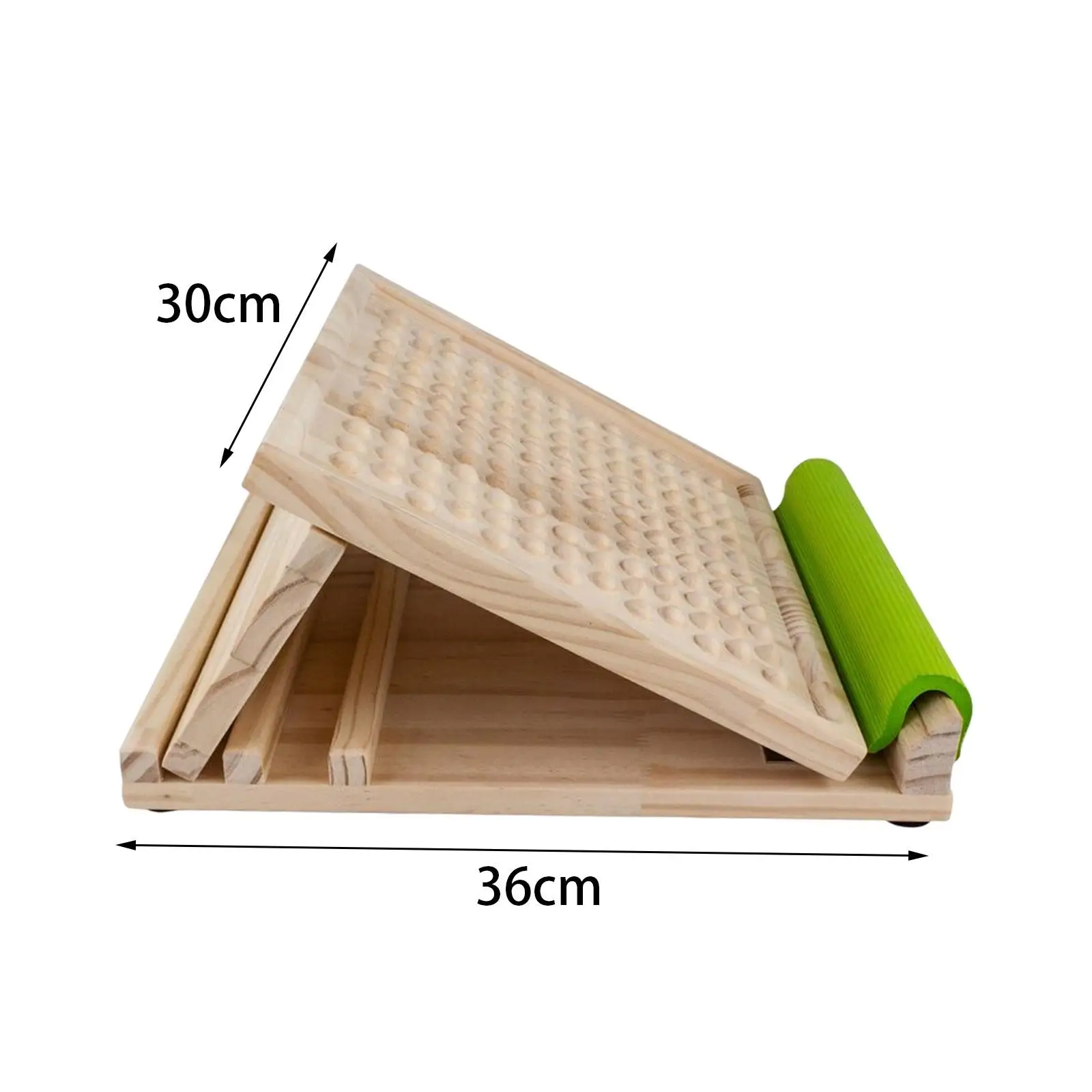 Professional Wooden Slant Board Wood Incline Board Anti Slip Calf Stretcher