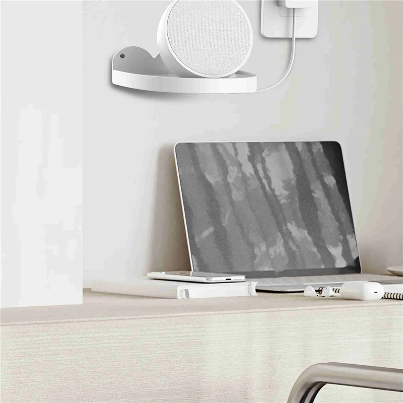 Smart Speaker Hanger for Echo Pop / Google Home Mini / Google Nest Mini Wall Mount Holder Speaker Bracket