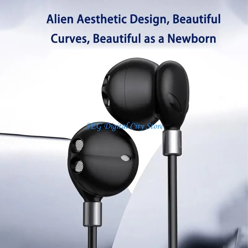 

U75B Gaming Corded Headphones with Clear Sound and Three Button Control and Immersive