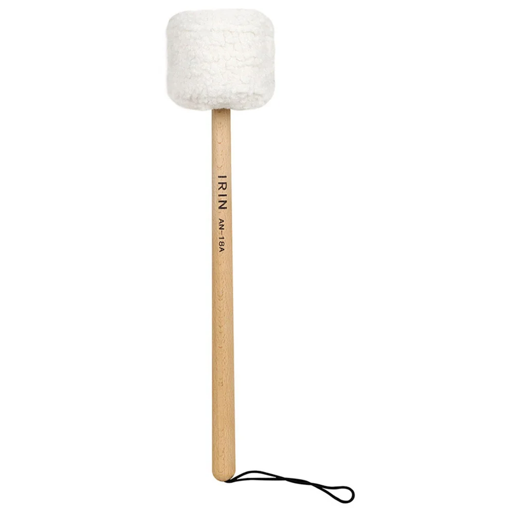 

Singing Bowl Mallet Juniper Wood Fleece Wrapped Sound Therapy Accessory For Gong Drum Stick Wooden Mallet Instrument Tool