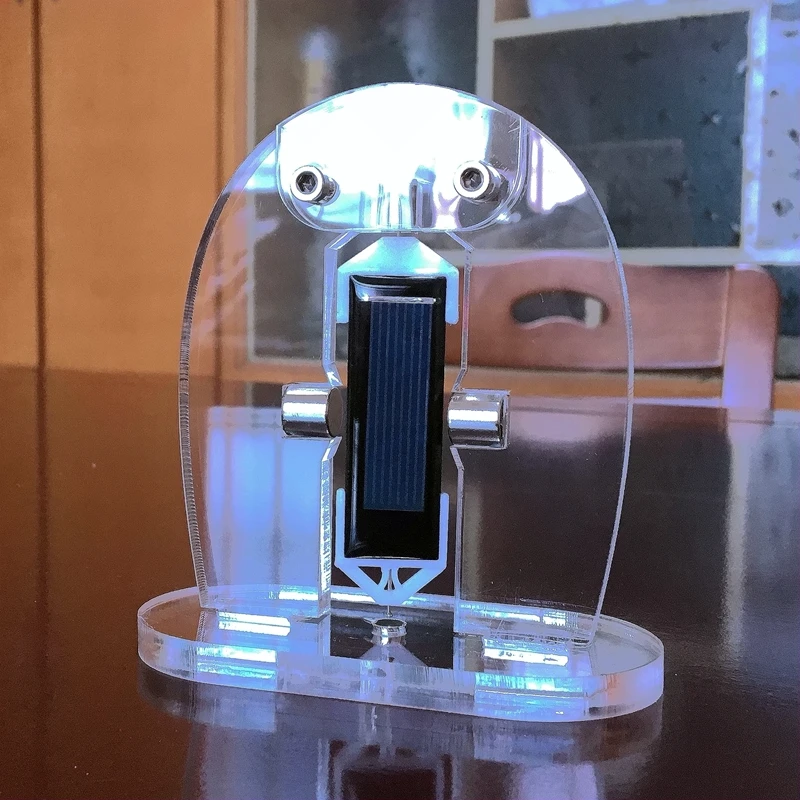 Two-sided magnetic levitation solar motor, Creative magnetic suspension ornaments, Scientific gifts