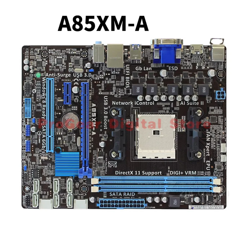utilise-pour-la-carte-mere-asus-a85xm-a-amd-fm2-ddr3-micro-atx