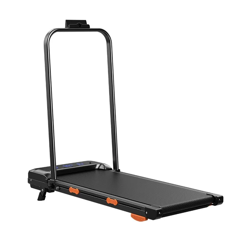 Cinta de correr inteligente para el hogar de diseño plegable, fácil de almacenar con pantalla LED de tres ventanas, la mejor opción para entrenamientos diarios en el hogar