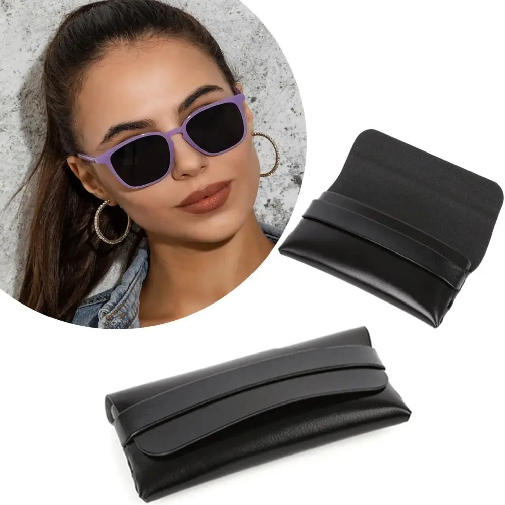 PU Glasses Box Protective Cover Eye Wear Accessories Reading Eyewear Case Cute Glasses Pouch Myopia Glasses Case Men Women