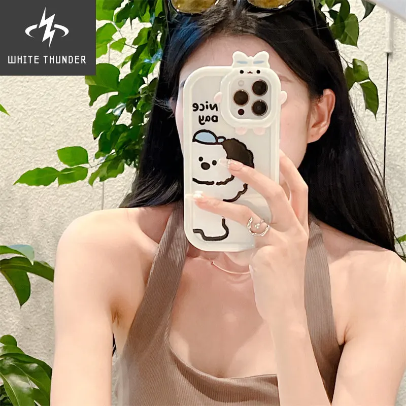 Чехол 2 в 1 из ТПУ для iphone 11 12 13 Pro Max Xr Xs Max