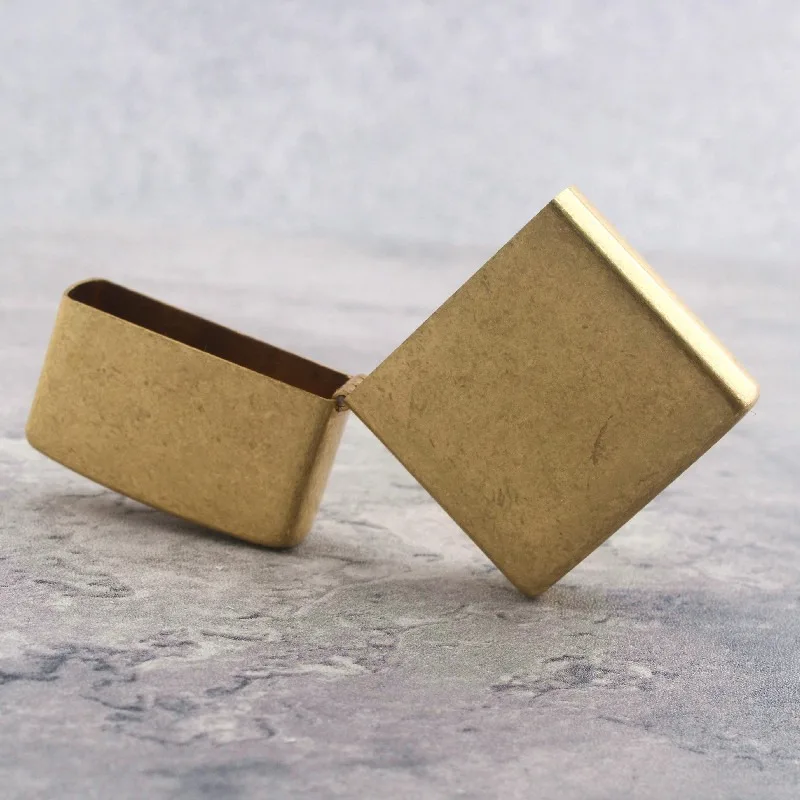 Brass Lighter Case Replacement Shell Cover Without Insert Fits Zippo Standard Models