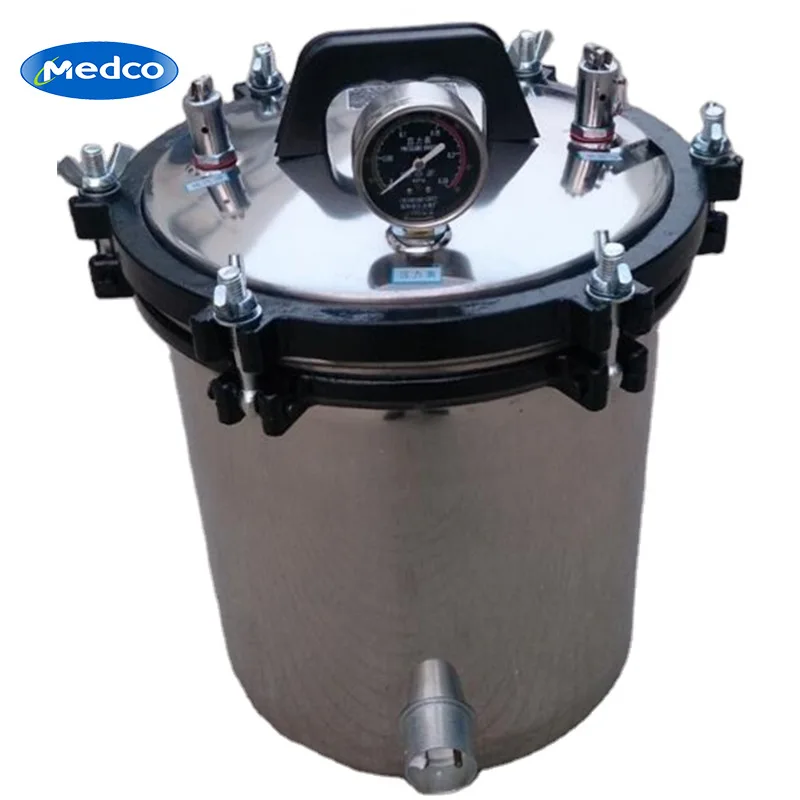 Stainless steel portable pressure steam sterilizer autoclave multi-specification electric sterilizer