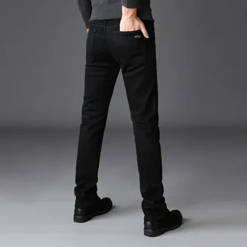 Spring Autumn Men Classic Fashion Brand Jeans Homme Man Soft Stretch Black Biker Masculino Denim Trousers Mens Pants Overalls 3 Spring Autumn Men Classic Fashion Brand Jeans Homme Man Soft Stretch Black Biker Masculino Denim Trousers Mens Pants Overalls 3