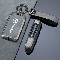 For Mazda Axela Atenza 3 2 6 CX3 CX5 CX30 CX8 CX9 MX5 RX7 RX8 SKYACTIV Zinc Alloy Car Key Holder Remote Protector Car Key Cover